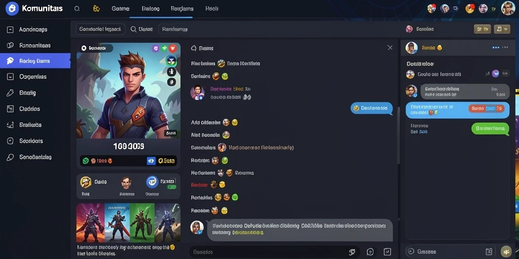 Screenshot menunjukkan antarmuka pengguna yang menarik.