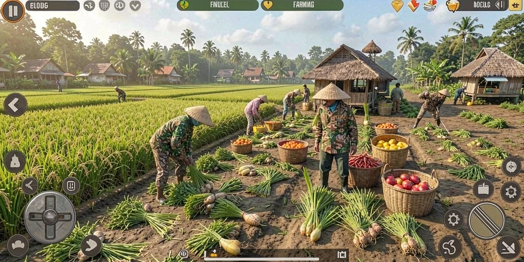 Tampilan grafis yang memukau dan detail.