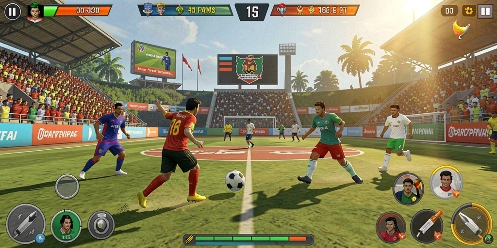 Screenshot menunjukkan tampilan antarmuka yang menarik dan mudah digunakan.