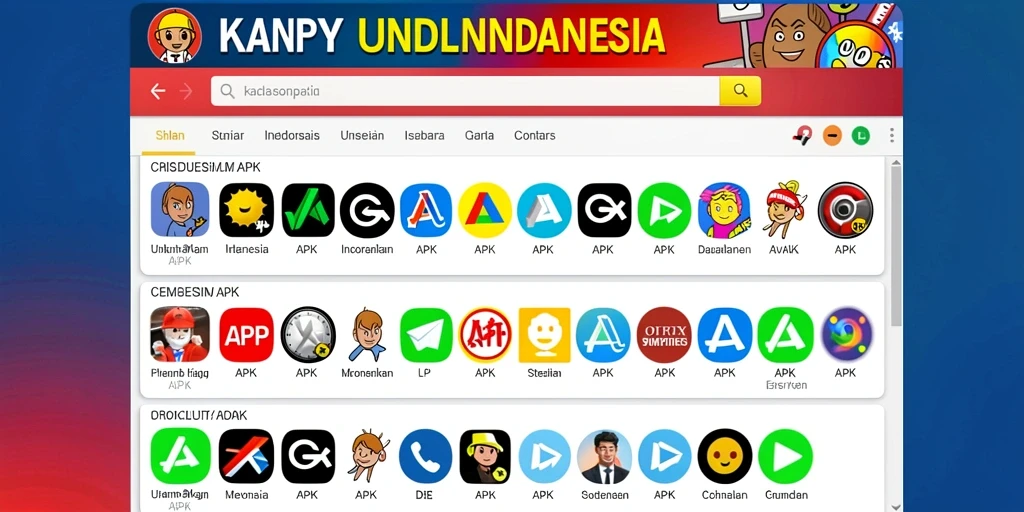Tampilan antarmuka yang sederhana dan menarik.