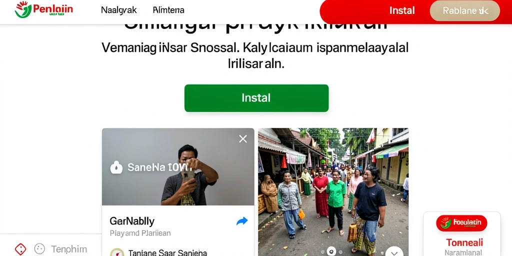 Tampilan antarmuka yang menarik dan intuitif.