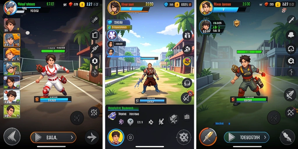 Tangkapan layar dari level pertama yang menantang.