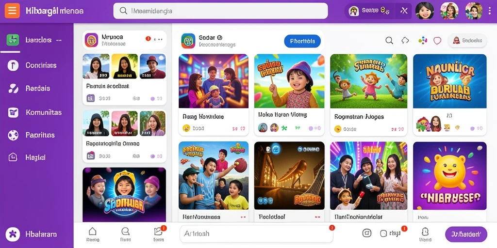 Tampilan antarmuka yang menarik dan mudah digunakan.