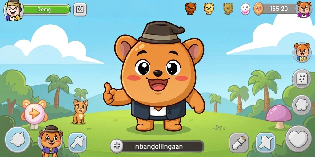 Tampilan antarmuka yang menarik dan modern.