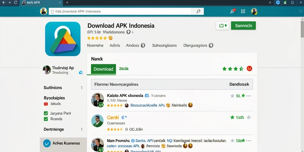 Tangkapan layar menunjukkan antarmuka pengguna yang menarik.