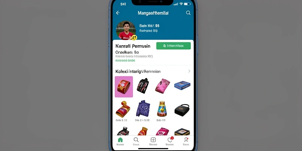 Tampilan menu utama yang intuitif dan mudah digunakan.