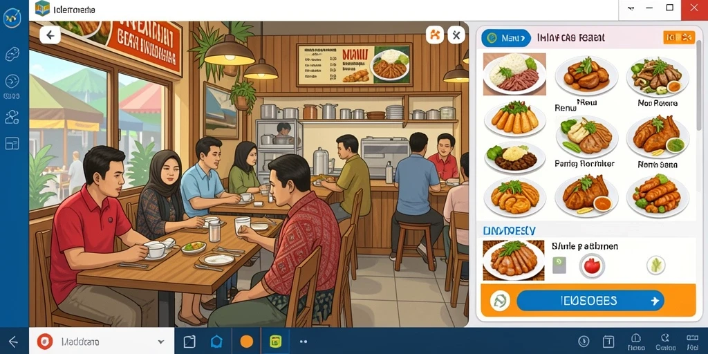 Tampilan antarmuka yang menarik dan intuitif.