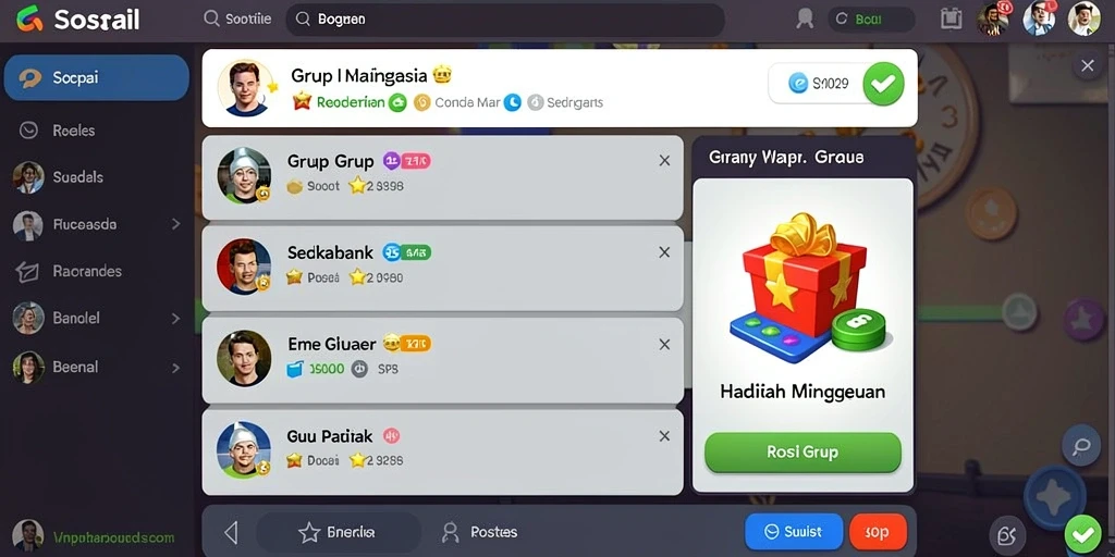 Tampilan menu utama MPO303 yang menarik.