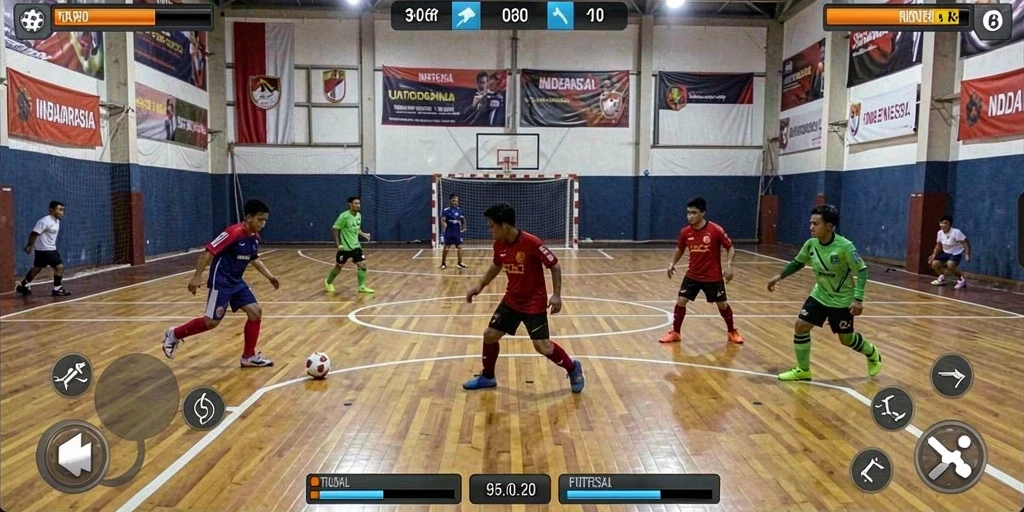 Tampilan antarmuka yang menarik dan modern.