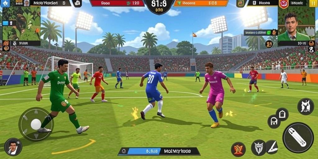 Tampilan awal permainan yang menawan dan menarik.