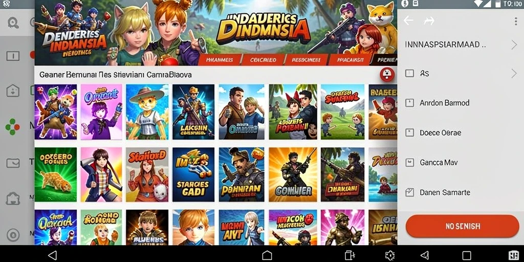 Tangkapan layar menampilkan gameplay seru SR996.