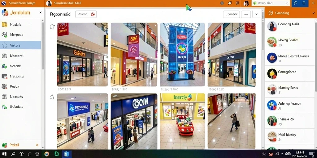 Tampilan antarmuka yang menarik dan user-friendly.