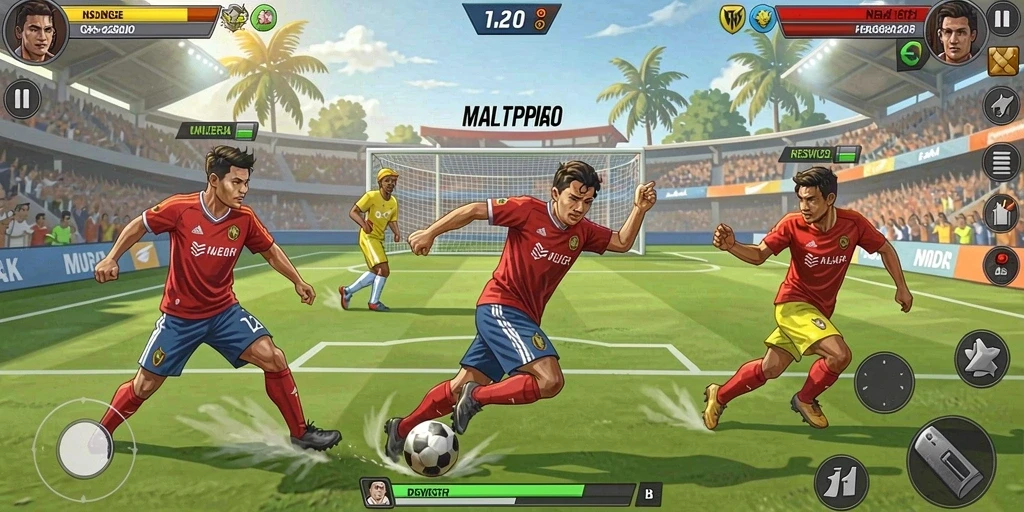 Tampilan awal yang menarik dan mudah dinavigasi.