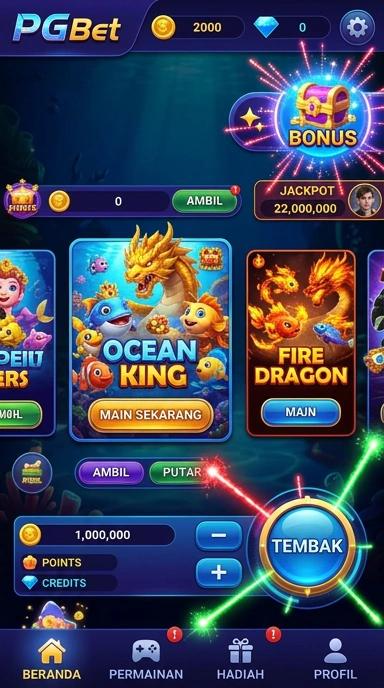 Pratinjau antarmuka pgbet — aplikasi APK resmi Android v4.9.4