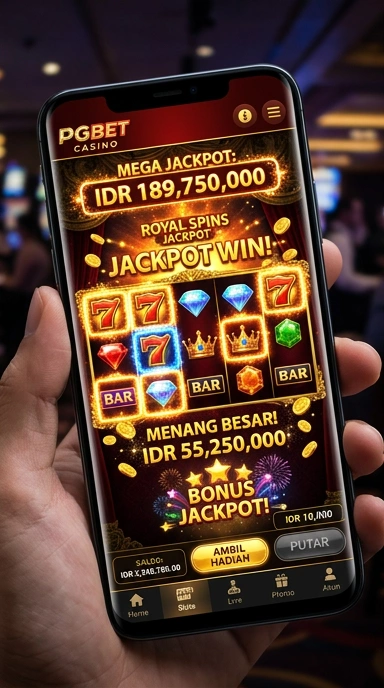 Galeri pratinjau visual pgbet build APK resmi terbaru